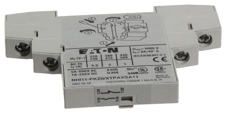 BLOQUE AUX. 1NA+1NC (MOL0318)